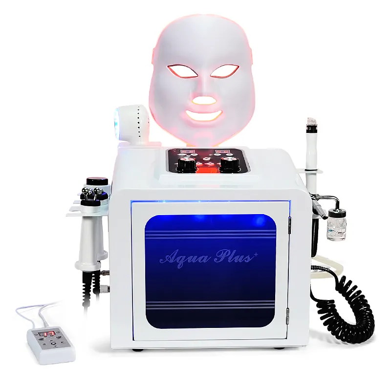 7 in 1 Hydra Oxygen Jet Dermabrasion Hydro Aqua Peeling Beauty Face Equipment Salon Facial Skincare Machine