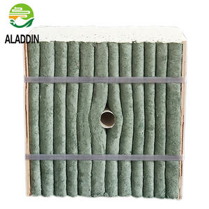 Módulo de Fibra Cerámica Cromada 1500, Bloque Plegable Aislante Resistente al Calor, Revestimiento para Horno, Producto Refractario Verde 3-5m - Product Image 2
