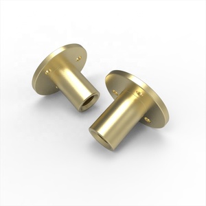 Không tiêu chuẩn tùy chỉnh độ chính xác cao đồng bộ phận cơ khí bộ phận kim loại chế tạo <span class=keywords><strong>CNC</strong></span> quay và các bộ phận khoan - Product Image 2