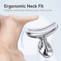 Masseur de cou avec outil Gua Sha, appareil de massage relaxant pour le cou et les épaules pour un usage domestique, soin de beauté quotidien