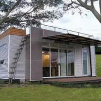 Maison préfabriquée, conteneur en acier Portable bon marché, bâtiment de bureau à domicile