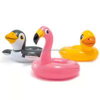 Anneau de natation gonflable en PVC pour enfants en forme d'animaux Flotteur de piscine pour enfants pour les sports nautiques
