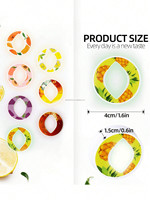 Bouteille d'eau fantaisie de forme ovale en plastique avec des capsules aromatisées aux fruits de qualité supérieure, design extérieur tendance, capsules aromatisées avec différents goûts