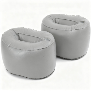 Надувной туристический матрас для кемпинга на 3 сезона, легко складывающийся, утолщенный, с функцией массажа, современный дизайн - Product Image 4