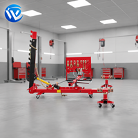 Double Win Prix usine Machine portable de redressage de châssis automobile, Banc de redressage de carrosserie
