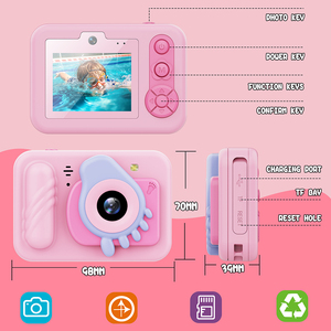 Đa-Màu 3-12 Năm-1080P HD Video Trẻ Em Không Thấm Nước Máy Ảnh Kỹ Thuật Số Trẻ Em Của Máy Ảnh Đồ Chơi Cho Cô Gái Và Chàng Trai - Product Image 6