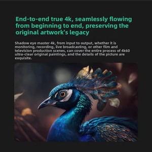 ACCSOON Shadow Eye <span class=keywords><strong>Master</strong></span> 4K Transmisión <span class=keywords><strong>de</strong></span> Video Inalámbrica 60P Triple Frecuencia 25ms Latencia 2.5km Larga Distancia /SDI Ultra-HD - Product Image 2