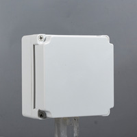 Boîtier en plastique étanche boîtier d'instrument électronique boîte de jonction boîte de Rail Din