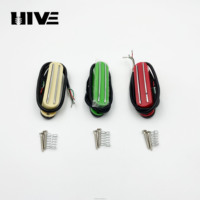 ST Electric Guitar Double-coil Pickup Small Double-blade Track Pickup Alnico 5 Dual-track Pickup Can Be Cut Into Single Pieces