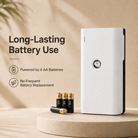 Diffuseur d'arômes numérique LCD sans eau Koeazy, autonomie de 6 mois, double pile 4 AA, 150 ml, deux réservoirs de parfum, utilisation domestique et automobile