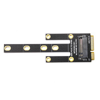 Ranura de expansión KEY M para ordenador, tarjeta adaptadora NVME M2, disco de interfaz WiFi, accesorios de ordenador, tarjeta adaptadora, 1 unidad