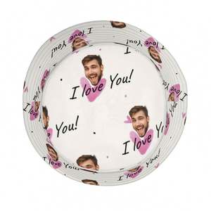 Sombrero de Pescador Unisex de Poliéster con Foto Personalizada 'Te Amo', Diseño de Dibujos Animados, Estilo Urbano, Regalo de Cumpleaños para Hombre - Product Image 6