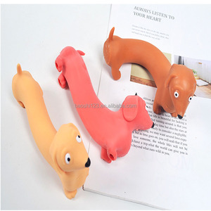 11.7cm <b>Silicone</b> Stretchy Dachshund Fidget <b>Toy</b> Sand-Filled Squeeze <b>Pull</b> Dog Cute Stress Relief Reusable <b>Toy</b> Kids Adults Custom - Product Image 4