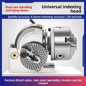 Tấm lập chỉ mục sử dụng kép cho Máy phay đơn giản xoay nhanh dọc ngang ba bộ phận phổ quát - Product Image 4