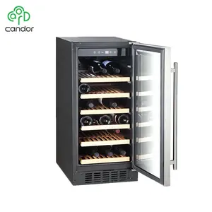 Candor custom compressor cooling built in wine cellar in kichen, wine cellar 33 bottles cooling unit