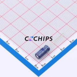 ตัวเก็บประจุแบบอิเล็กโทรไลต์อะลูมิเนียมแบบ Through-Hole รุ่น ECR1HBK100MLL050011 ขนาด D5xL11.5 มม. 10uF 20% 50V 2 มม. - Product Image 2