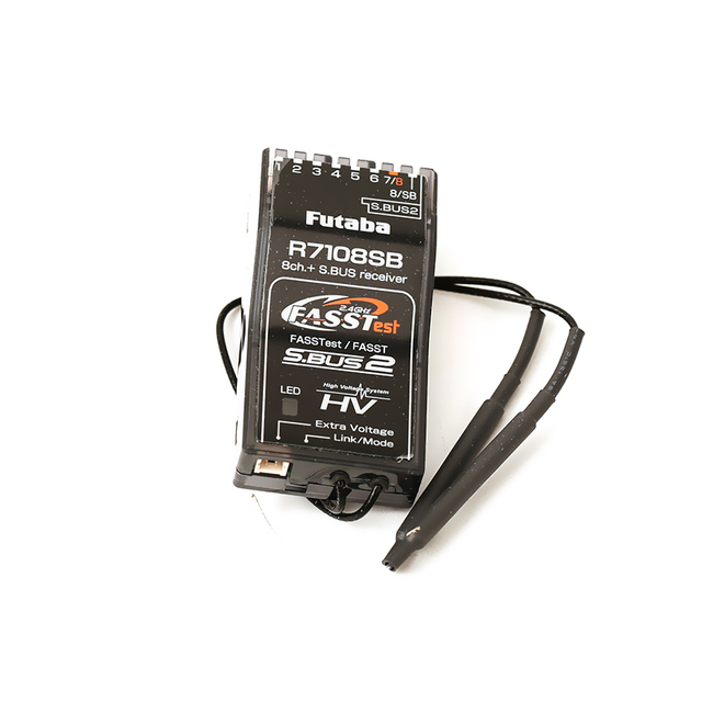 2024 NEW Original Futaba R7108SB S.Bus2 SBUS FASSTest Receiver 14SG/18MZ/18SZ