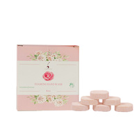 Tablettes de savon moussant pour les mains écologiques avec formule douce et parfums personnalisables