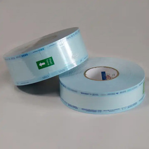 Bolsa de esterilización en rollo azul de grado médico EN14683 con certificación CE para instrumentos dentales y quirúrgicos - Product Image 3