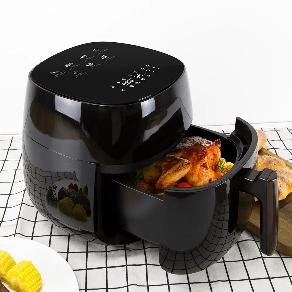 Mutfak kolay pişirme az yağ elektrikli otomatik akıllı 4L hava fritöz