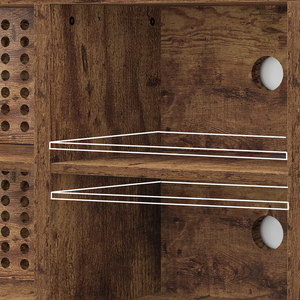 モダンな素朴なウッドソファ工業用コンソール入り口廊下テーブル高級テレビスタンドリビングルーム用家具 - Product Image 3