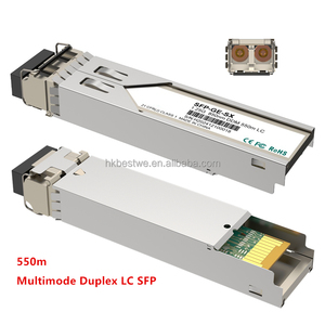 ตัวรับส่งสัญญาณใยแก้วนำแสงแบบ LC คู่ 850nm MMF ราคาดี สำหรับอุปกรณ์ใยแก้วนำแสง - Product Image 1