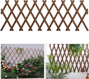 Treillis de jardin extensible pour plantes grimpantes en plein air, panneaux muraux de clôture en treillis en <span class=keywords><strong>bois</strong></span> pour l'extérieur, pour plantes grimpantes - Product Image 1
