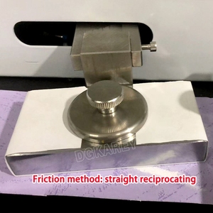 Mực chà kháng Tester crockmeter & mài mòn phân tích thực hiện chính xác khô và ướt chà thử nghiệm trên vật liệu in - Product Image 3