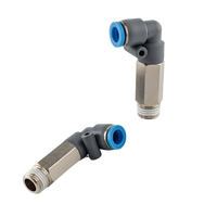 Raccord pneumatique à un seul contact de haute qualité, raccord pneumatique rapide, raccord en plastique à enfoncer, connecteur rapide pour tuyau d'air