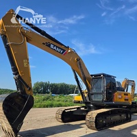 Excavadora Hidráulica Usada SANY SY335 para Minería Pesada, Eficiente en Consumo de Combustible, Bajas Horas de Trabajo, Sistema Hidráulico Estable, Carga Rápida en Camión