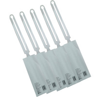 Impression personnalisée de Logo imperméable, étiquettes de série de données variables, étiquettes personnalisées de bagages en pvc pour animaux de compagnie, cintre de carte de porte