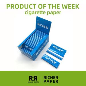 Papiers à rouler Richer King Size Slim Premium, gomme naturelle biodégradable, fabriqué en Chine - Product Image 2