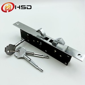 HENGSHIDA Accesorios para Puertas y Ventanas Corredizas de Aluminio, Gancho Doble Metálico, Cerradura de Puerta de Alta Calidad - Product Image 5