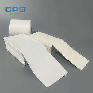 Etiqueta de Envío Térmica Personalizada de Fábrica, 100x150mm, Autoadhesiva, Resistente al Aceite, para Logística de Almacén FBA, Etiqueta de Dirección en Formato Fanfold - Product Image 1