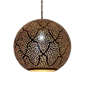 Lámparas colgantes de techo de mejor diseño Linternas marroquíes de tamaño mediano hechas a mano equipadas con accesorios Premium certificados - Product Image 6