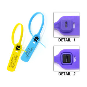 Rep103 hậu cần nhãn Làm xáo trộn hiển nhiên con dấu an ninh Con dấu nhựa an ninh Con dấu nhựa với in số <span class=keywords><strong>serial</strong></span> - Product Image 3