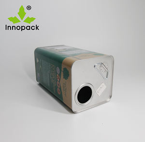 Boîtes de conserve carrées de qualité supérieure pour huile d'olive 5L et sardines en conserve de Grèce, en gros - Product Image 3