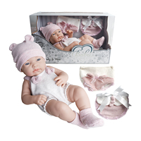 Poupées réalistes en vinyle souple Yaxin de 14 pouces, avec des mains mobiles et un corps souple, jouets pour bébés nouveau-nés pour filles