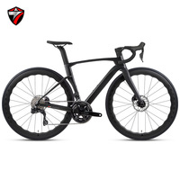 Bicicleta de carretera de fibra de carbono CYCLONE 3rd china en oferta, con grupo electrónico inalámbrico Di2 R7170, bicicleta aerodinámica de 700c.