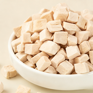 Cubos de Pollo Liofilizados Premium OEM para Mascotas, 100% Naturales, Alto Contenido de Proteínas, Bocadillos para Mascotas de un Solo Ingrediente, 100g - Product Image 4