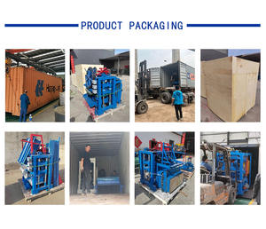 Machine à fabriquer des blocs 4-<span class=keywords><strong>35</strong></span> à <span class=keywords><strong>prix</strong></span> avantageux, configuration <span class=keywords><strong>de</strong></span> base avec empileur automatisé en option - Product Image 4