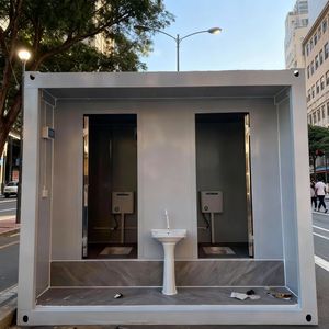 Movable Portable Prefabricated Folding Living Mobile <strong>Toilet</strong> Prefabricated Container <strong>Toilet</strong> - Product Image 4