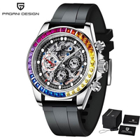 Montres de poignet Pagani Design PD-1653 1653 étanches, montres de luxe à la mode, montre mécanique automatique de Hangzhou pour hommes, Reloj Hombre