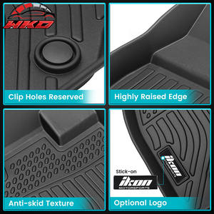 Alfombrillas para todo clima para Ford Explorer 2015-2019, revestimiento de alfombra, cubierta de TPE moldeada en 3D, impermeable - Product Image 3