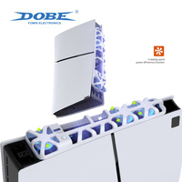 Ventilateur de refroidissement DOBE PS5 TP5-3538, ventilateur de refroidissement intelligent à contrôle de température pour PS5 Slim, accessoires pour PS5 Slim
