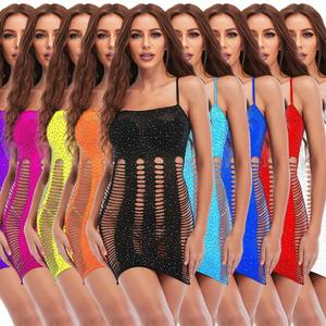 TZ57 para <span class=keywords><strong>Amazon</strong></span>, lencería brillante caliente para <span class=keywords><strong>mujer</strong></span>, falda, vestido <span class=keywords><strong>de</strong></span> malla, Bodystocking, ropa <span class=keywords><strong>de</strong></span> actuación para Ballet, traje <span class=keywords><strong>de</strong></span> baile exótico - Product Image 1