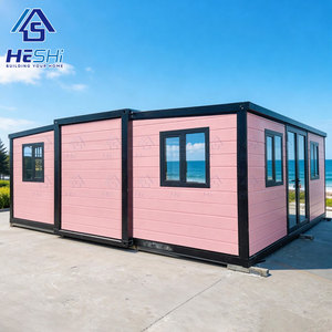 Casa Contenedor Prefabricada Expandible de 20 y 40 Pies Lista para Habitar, Plegable, de 1, 2, 3, 4 o 5 Dormitorios, Portátil, en Venta - Product Image 1
