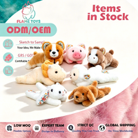 Boneka Kelinci Plushie Seri Pesta Berumbai Ukuran Genggaman Tangan, Bahan Polyester PP Cotton, Beraroma, Hadiah Boneka Tidur, Impor