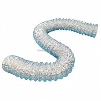 Tuyau flexible en aluminium résistant au feu haute pression, norme ISO -30~+250 pour la ventilation d'échappement 50-400 mm