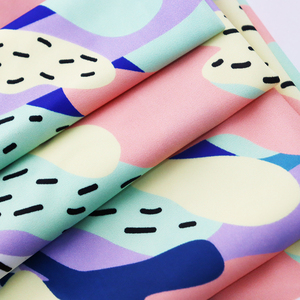 Hot Bán 152 Cm Polyamide Spandex In Hoa Vải Cho Ăn Mặc - Product Image 1